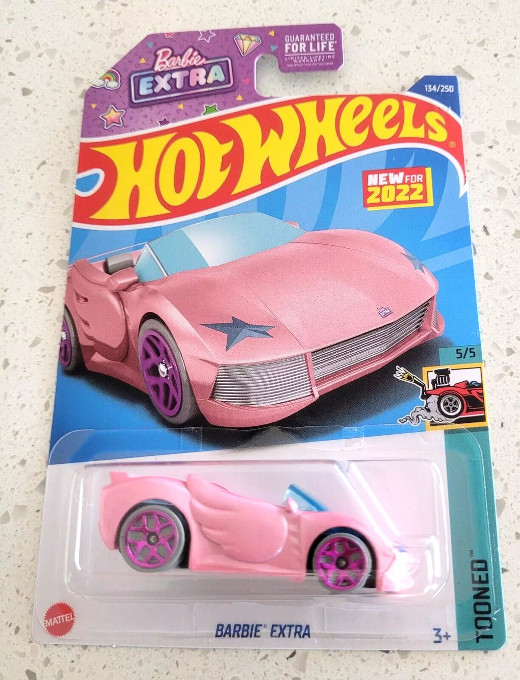 Hot wheels Barbie Extra Pink #134 134/250 2022 Tooned 5/5