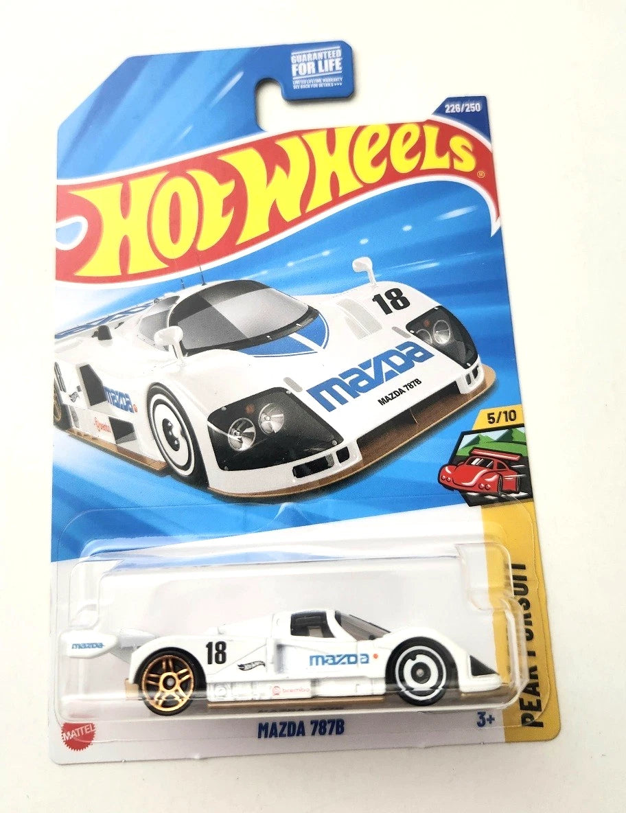Hot Wheels Mazda 787B White #226 226/250 - 2025 Peak Pursuit