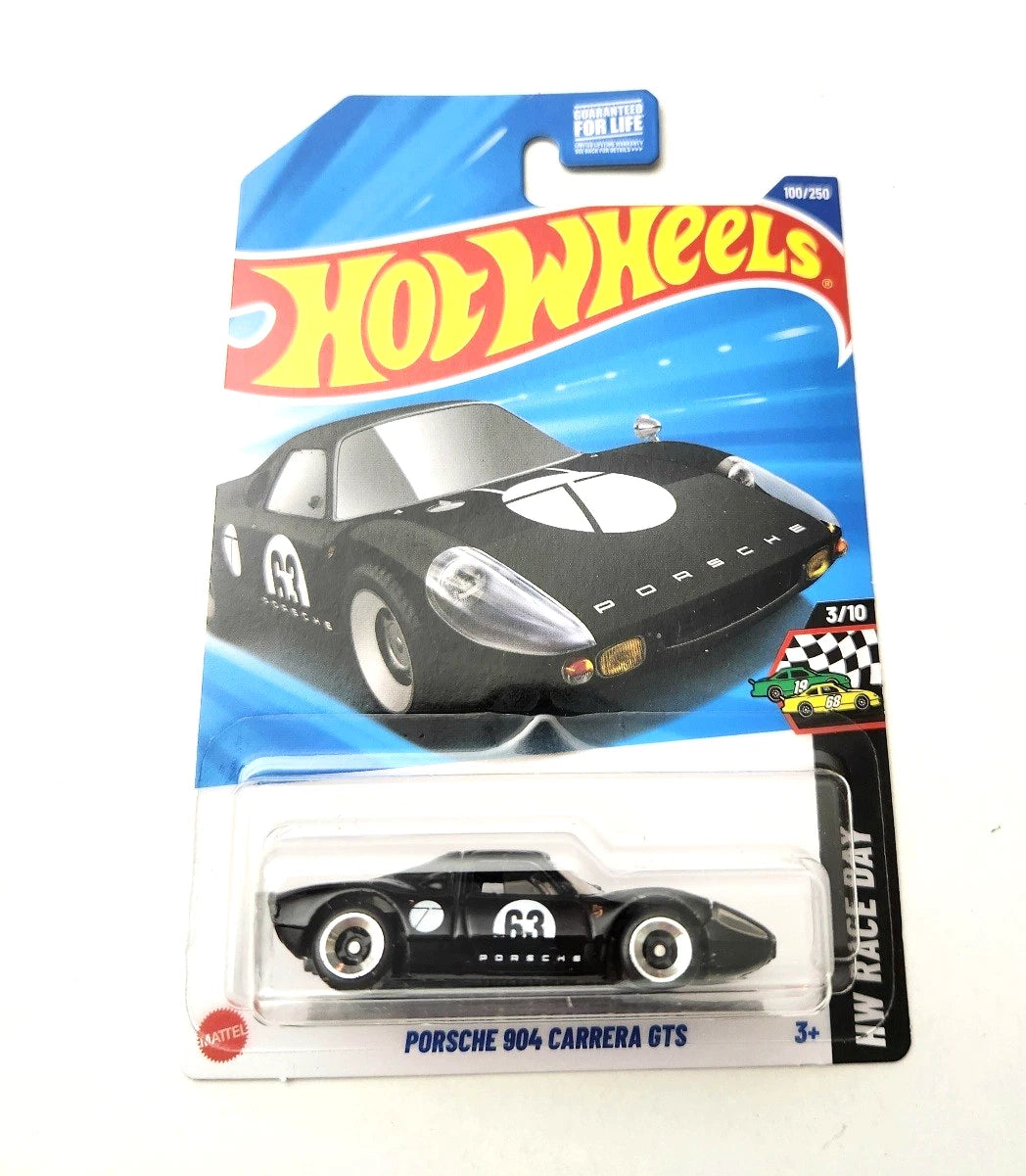 Hot Wheels Porsche 904 Carrera GTS Black #100 100/250 - 2025 HW Race Day