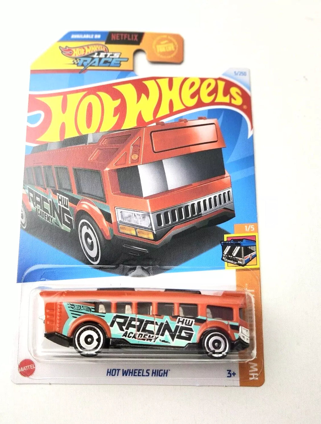 Hot Wheels Hot Wheels High Orange #5 5/250 - 2024 HW Fast Transit