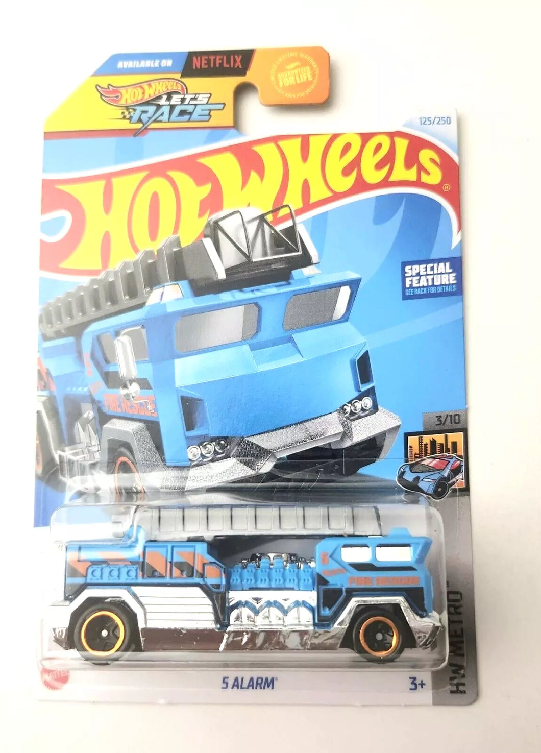 Hot Wheels 5 Alarm Blue #125 125/250 - 2024 HW Metro