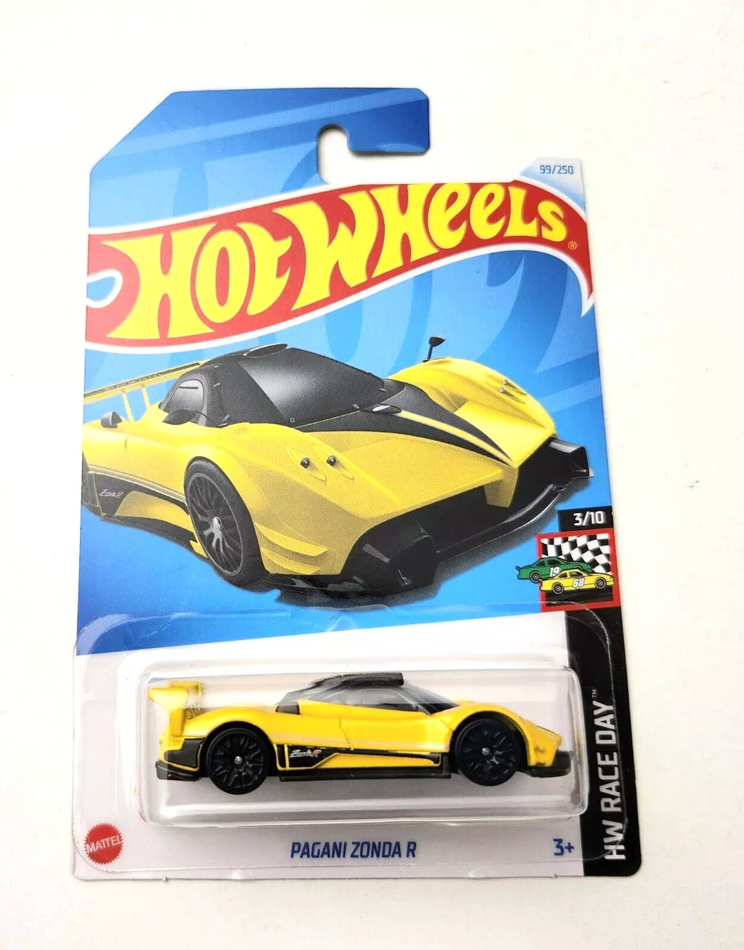 Hot Wheels Pagani Zonda R Yellow #99 99/250 - 2024 HW Race Day