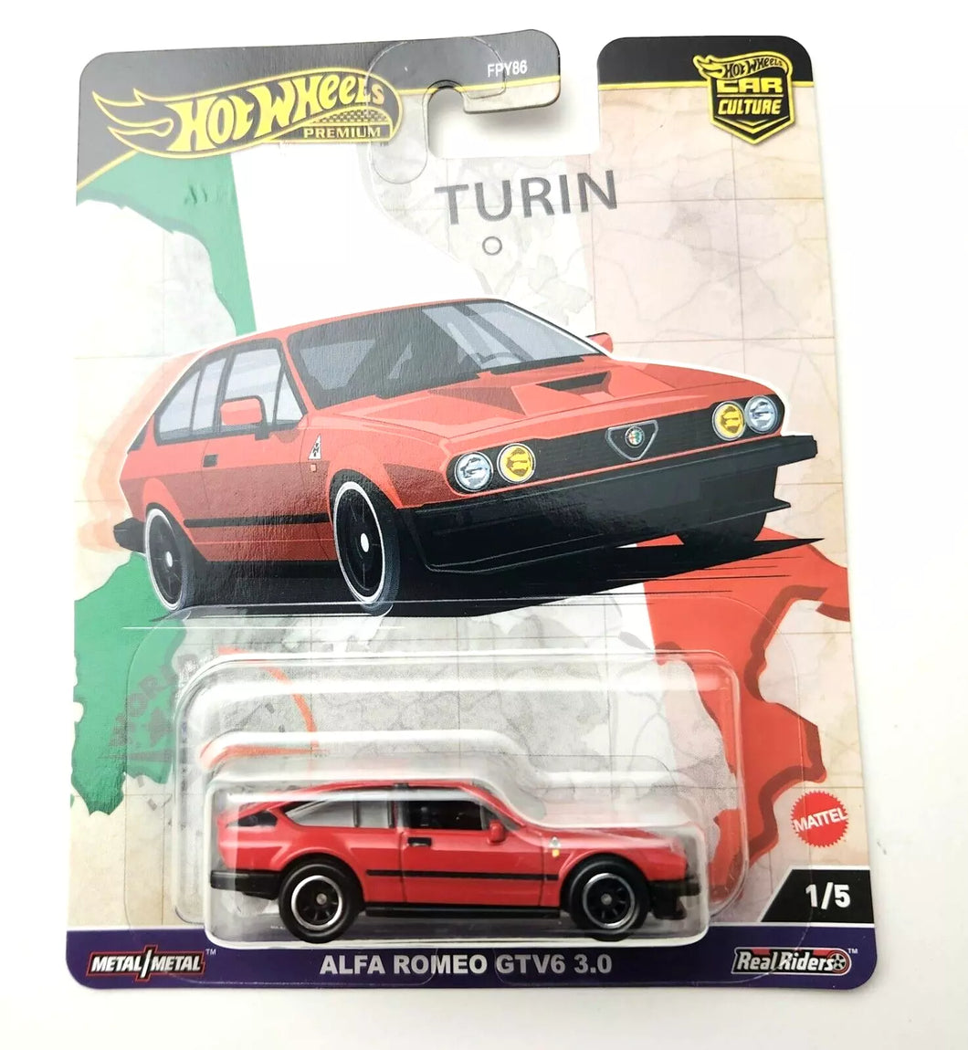 Hot Wheels Alfa Romeo GTV6 3.0 Red #1 1/5 - 2024 Car Culture: World Tour