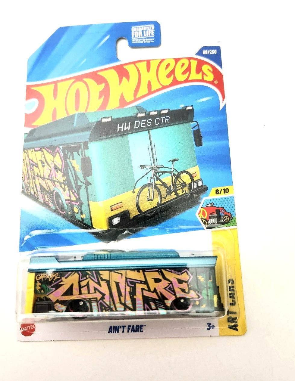 Hot Wheels Ain't Fare Tea #88 88/250 - 2025 HW Art Cars