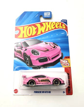 Load image into Gallery viewer, Hot Wheels Porsche 911 GT3 RS Pink #220 220/250 - Then and Now with protector
