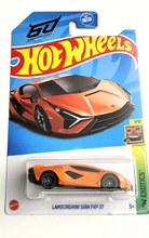 Load image into Gallery viewer, Hot Wheels Lamborghini SIAN FKP 37 Orange #163 - 2023 HW Exotics
