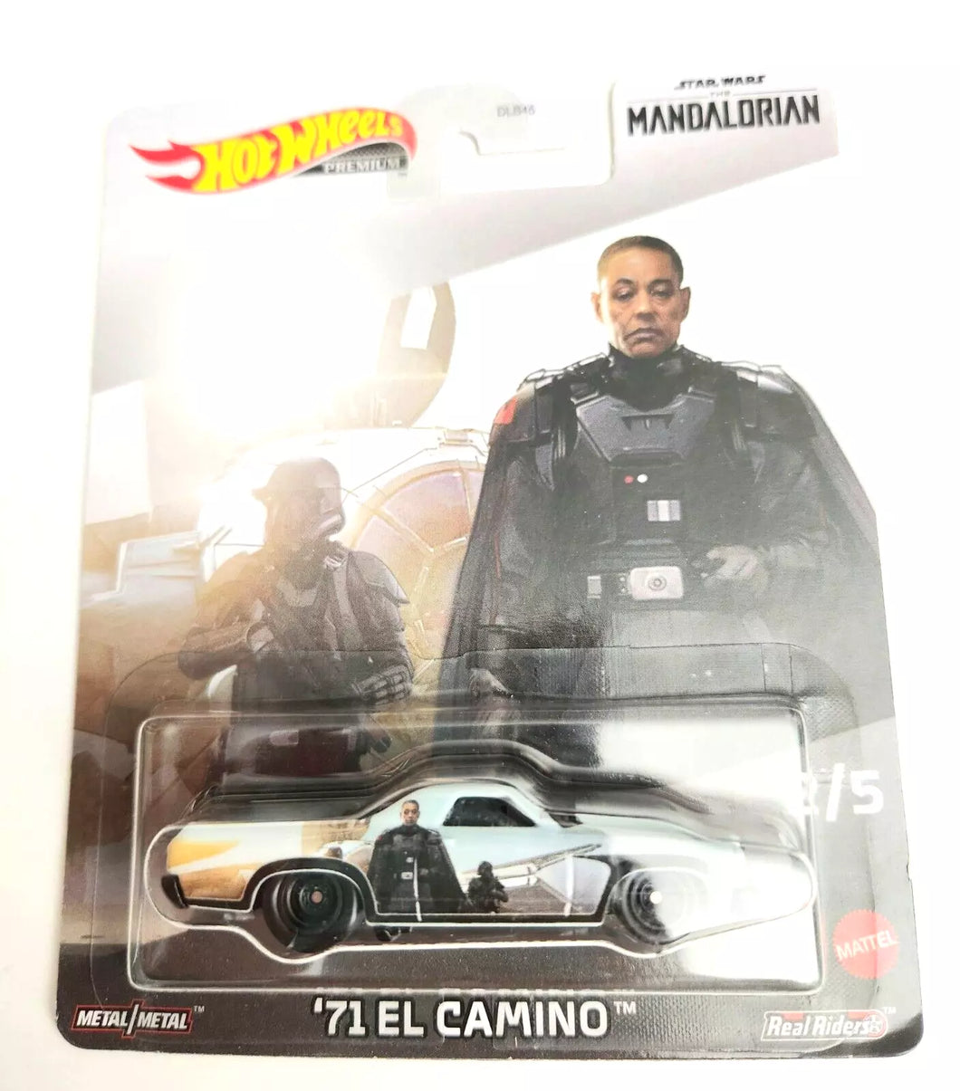 Hot Wheels '71 EL Camino Blue #2 - 2023 Pop Culture: The Mandalorian Concept Art