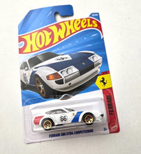Load image into Gallery viewer, Hot wheels Ferrari 365 GTB4 Competizione White #62 - 2026 Ferrari with Protector
