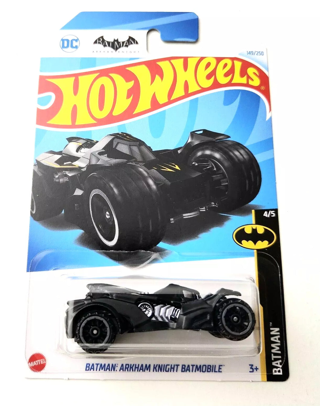 Hot Wheels Batman:Arkham Knight Batmobile Black #149 149/250 - 2024 Batman