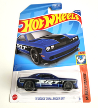 Load image into Gallery viewer, Hot Wheels &#39;15 dodge Challenger SRT Blue #235 - 2022 Muscle Mania
