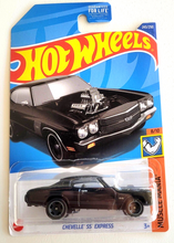 Load image into Gallery viewer, Hot Wheels Chevelle SS Express Black #243 - 2022 Muscle Mania
