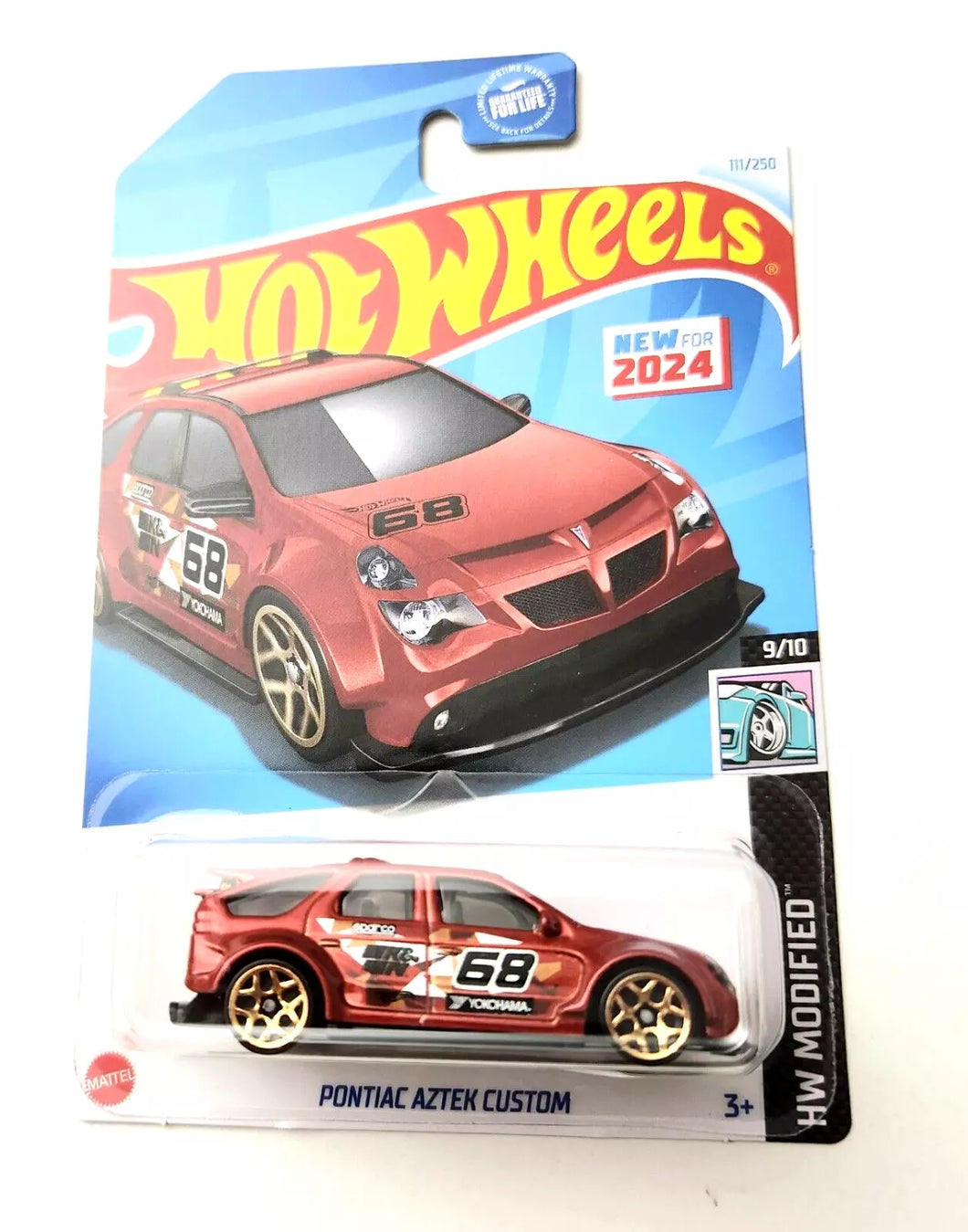 Hot Wheels Pontiac Aztek Custom Red #111 111/250 - 2024 HW Modified