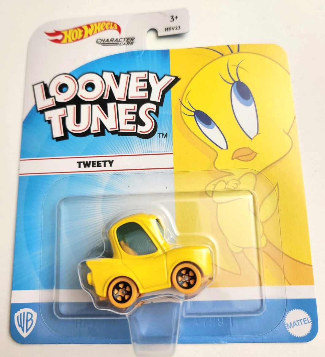 Hot Wheels Looney Tunes- Tweety Yellow  - 2023 Character Cars