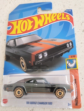 Load image into Gallery viewer, Hot wheels &#39;69 Dodge Charger 500 Gray #209 209/250 2022 Muscle Mania 3/10
