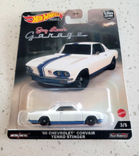 Load image into Gallery viewer, Hot Wheels &#39;66 Chevrolet Corvair Yenko Stinger White #3 - 2022 Jay Leno&#39;s Garage
