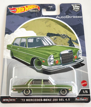 Load image into Gallery viewer, Hot Wheels &#39;72 Mercedes-Benz 280 SEL 4.5 Forest Green #1 - 2022 Auto Strasse
