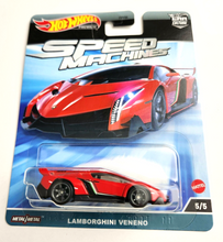 Load image into Gallery viewer, Hot Wheels Lamborghini Veneno Red #5 - 2023 Car Culture: Speed Machines
