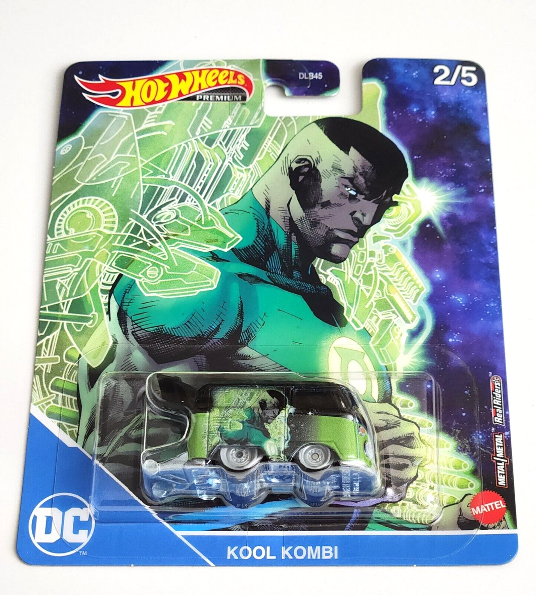 Hot Wheels Kool Kombi - GREEN LANTERN Green #2 - 2021 Pop Culture: DC Comics