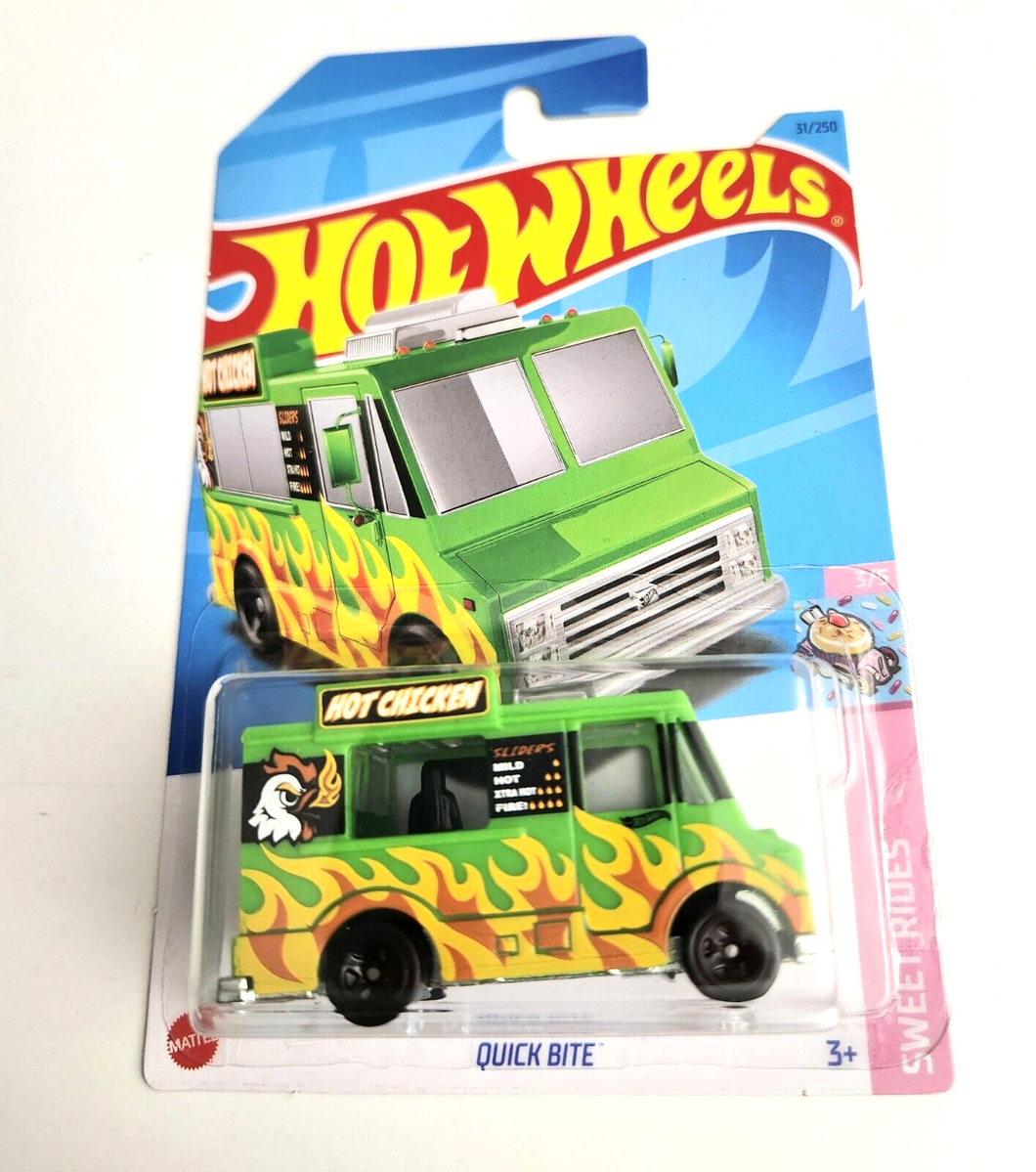 Hot Wheels Quick Bite Green #31 - 2023 Sweet Rides