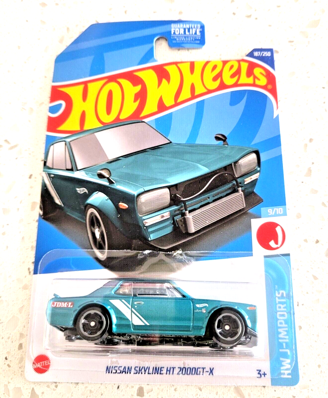 Hot wheels Nissan Skyline HT 2000GT-X Green #187 187/250 2022 HW J-Imports 9/10