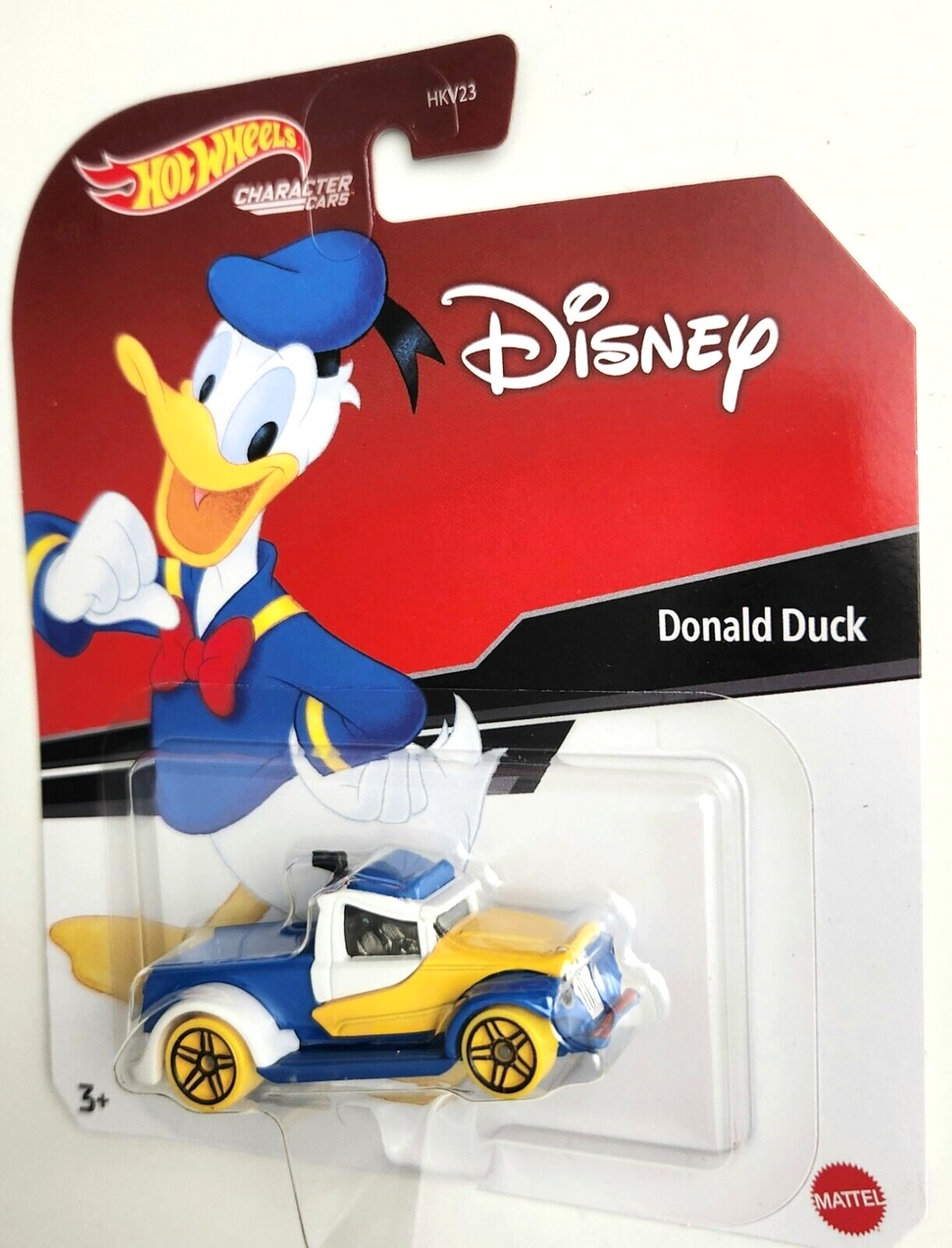 Hot Wheels Donald Duck Blue  - 2023 Disney Character cars