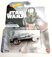 Load image into Gallery viewer, Hot Wheels The mandalorian -4B12 Silver  - 2023 Star Wars Character Cars
