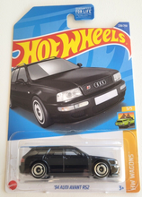 Load image into Gallery viewer, Hot Wheels &#39;94 Audi Avant RS2 Black #228 - 2022 HW Wagons
