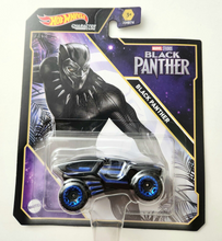 Load image into Gallery viewer, Hot Wheels Black Panther Black Panther Black  - 2023 Marvel Character Cars
