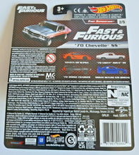 Load image into Gallery viewer, Hot Wheels &#39;70 Chevelle SS Grey Gray #2 Fast &amp; Furious Fast Superstars 2/5
